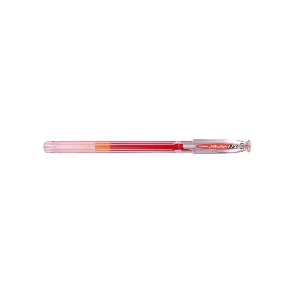 Bolígrafo Gel Secado Rápido Rojo Lápices De 0.7 mm Zebra 12 Unid