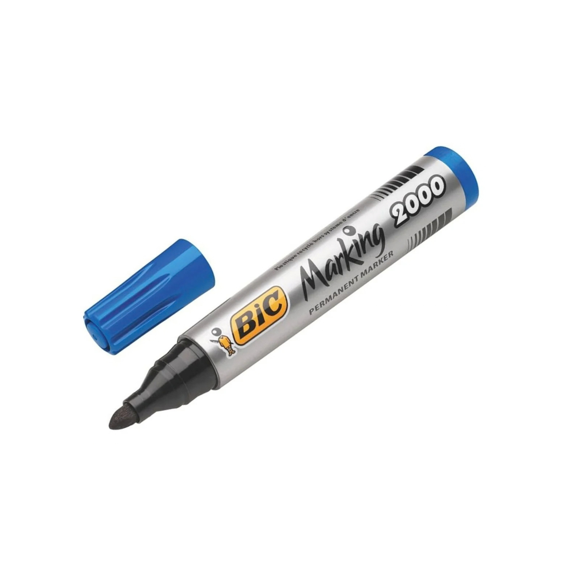 Marcadores Permanentes BIC 2000: Trazo Preciso y Colores Vivos