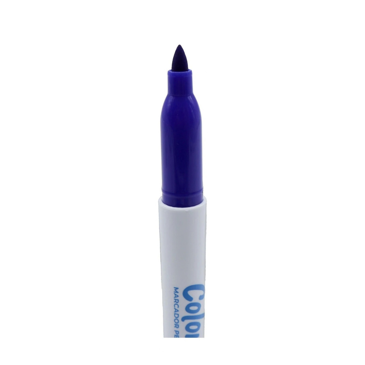 Marcador Permanente Punta Fina Adetec 1 Und Colorways