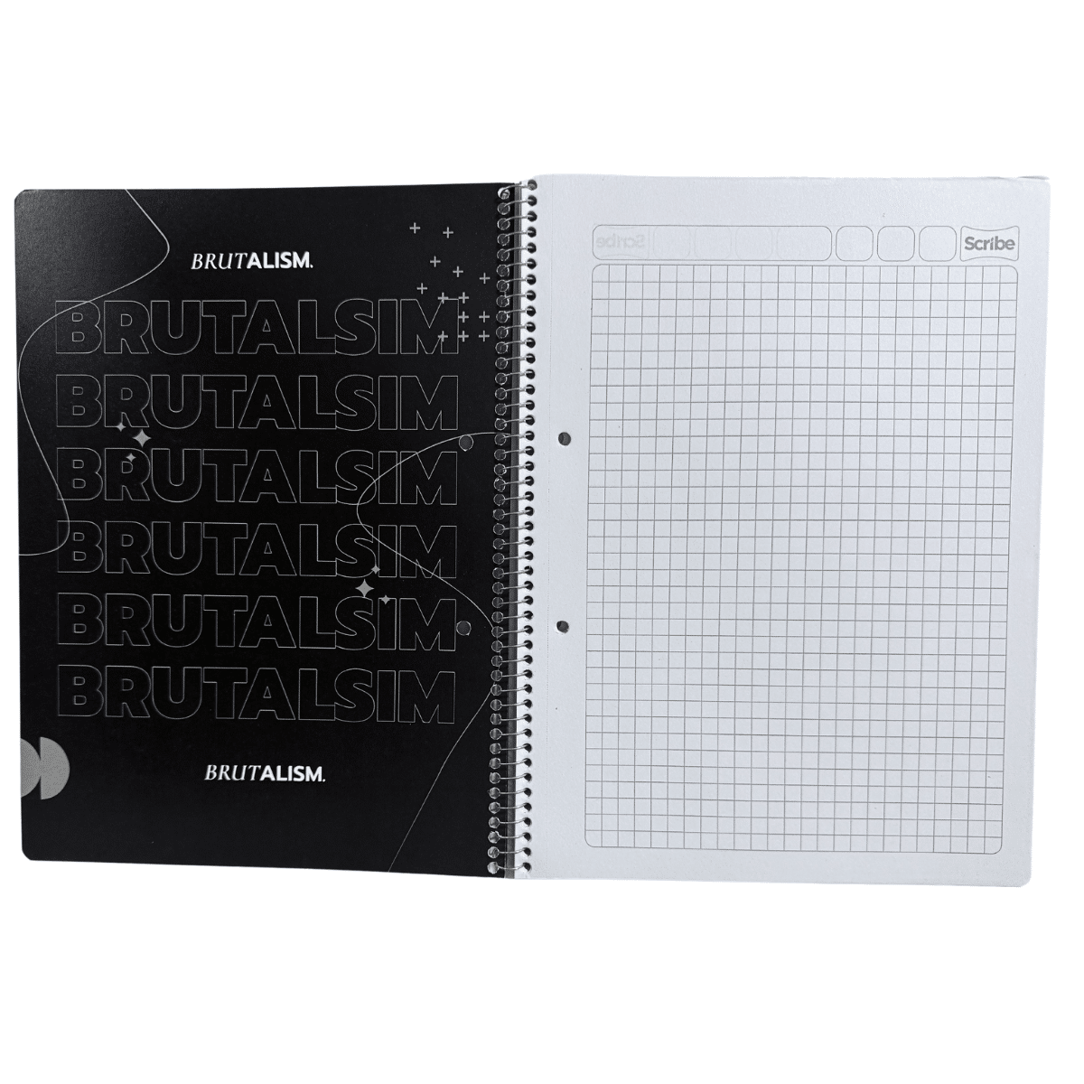 Cuaderno Universitario Scribe Hombre 7mm x 100 Hojas Prepicadas y Orificio