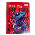 Cuaderno Universitario Scribe Dinosaurio 7mm x 100 Hojas Prepicadas y Orificio