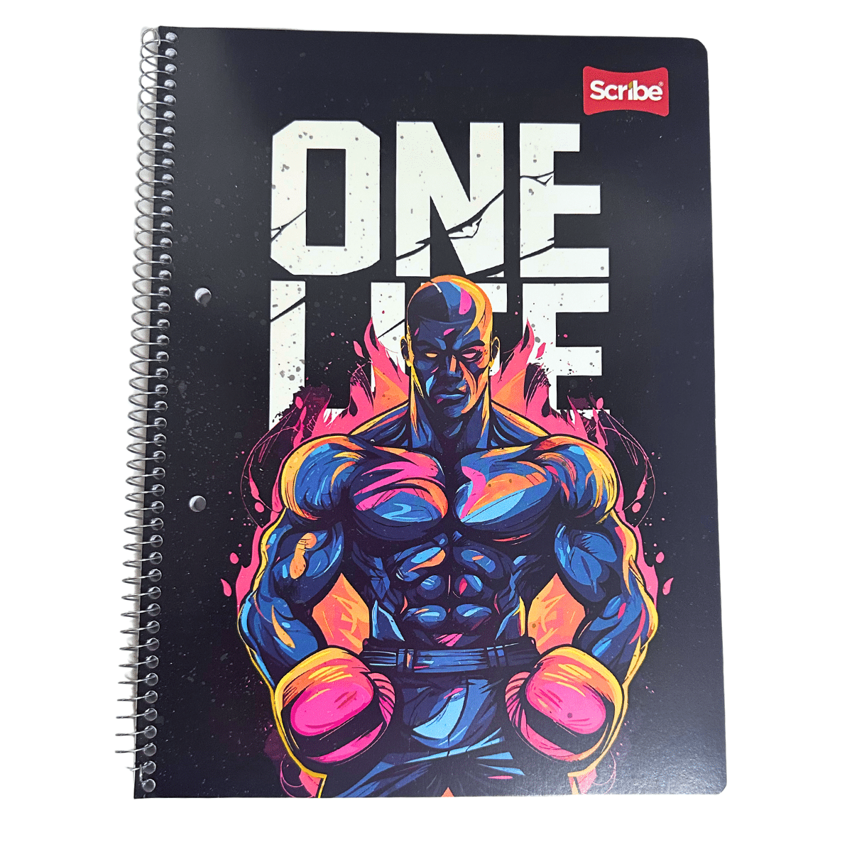 Cuaderno Universitario Scribe One 7mm x 100 Hojas Prepicadas y Orificio