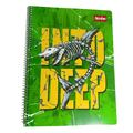 Cuaderno Universitario Scribe Deep 7mm x 100 Hojas Prepicadas y Orificio