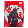 Cuaderno Universitario Scribe Samurai 7mm x 100 Hojas Prepicadas y Orificio