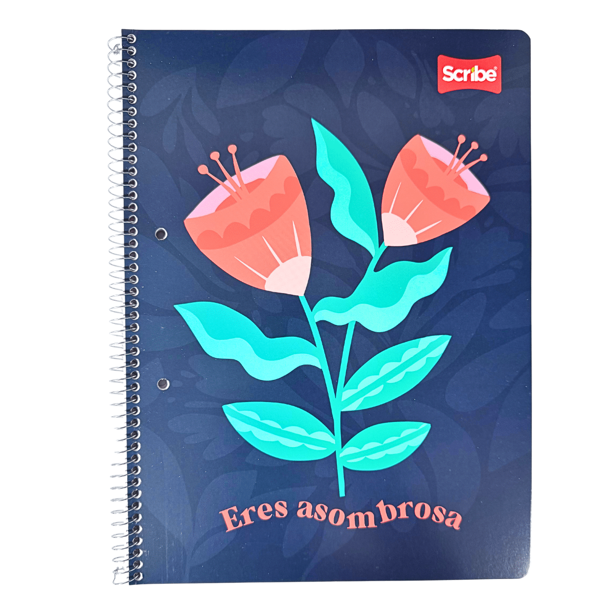 Cuaderno Universitario Scribe Azul 7mm x 100 Hojas Prepicadas y Orificio