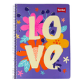 Cuaderno Universitario Scribe Love 7mm x 100 Hojas Prepicadas y Orificio