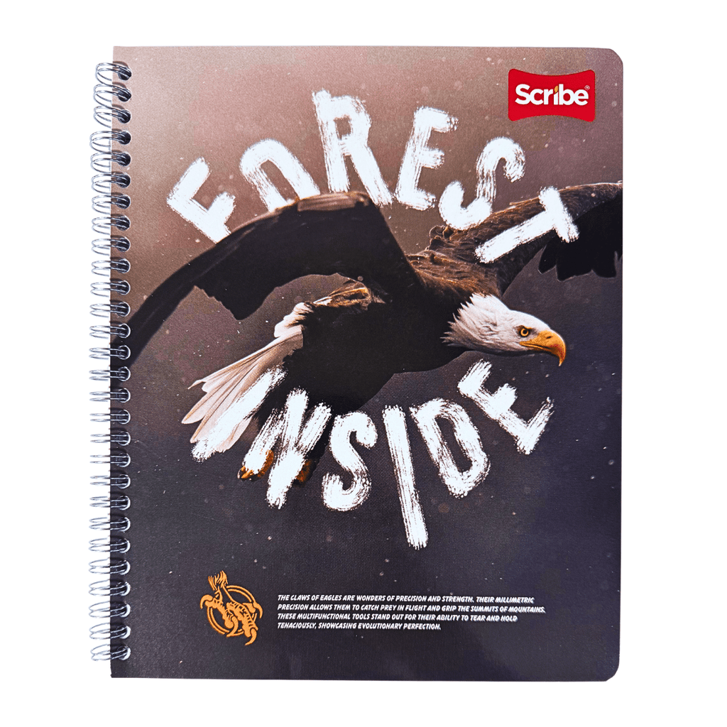 Cuaderno Universitario Scribe Forest 7mm x 100 Hojas