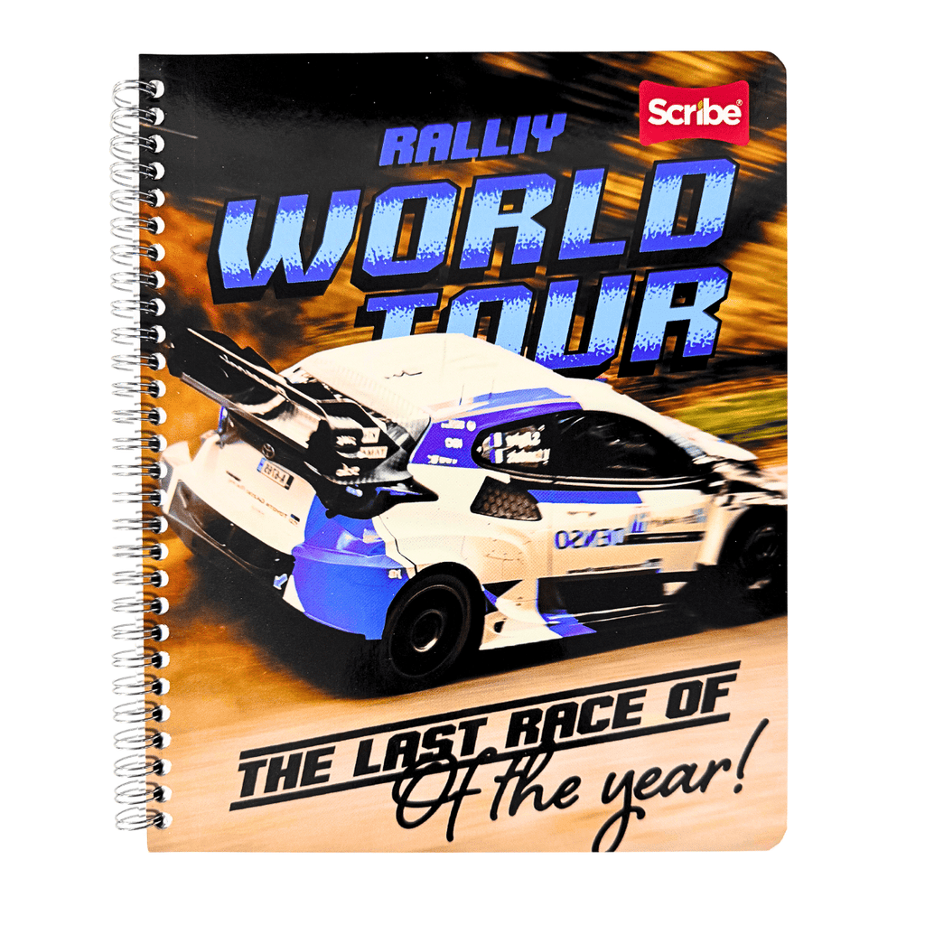 Cuaderno Universitario Scribe Race 7mm x 100 Hojas