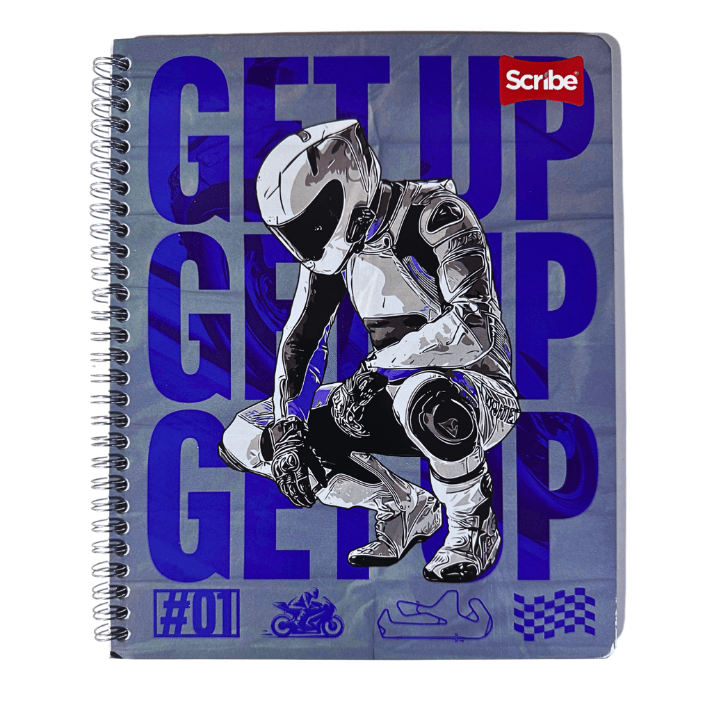 Cuaderno Universitario Scribe Get Up 7mm x 100 Hojas