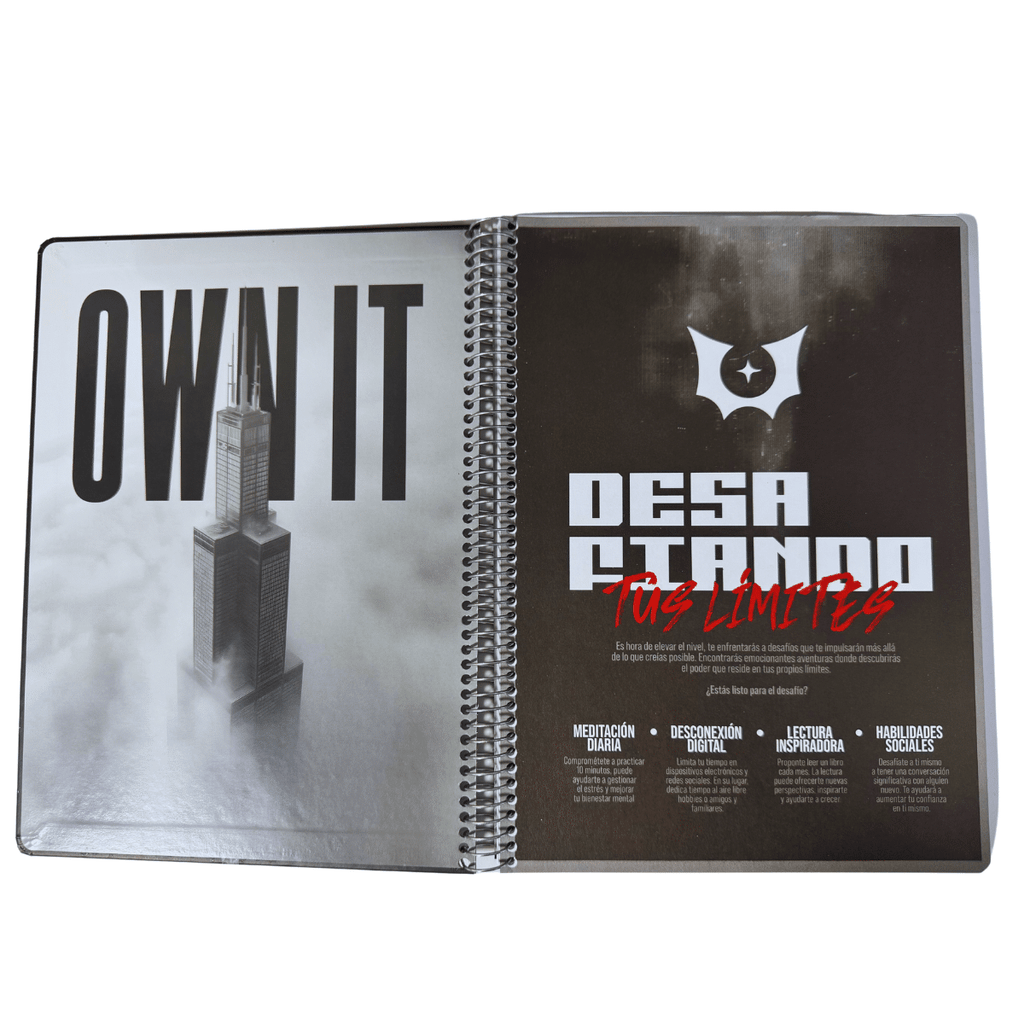 Cuaderno Universitario Tapa Dura Basquet, Grande 7mm x 120 Hojas Scribe