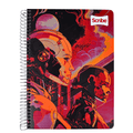 Cuaderno Universitario Tapa Dura Robot, Mediano 7mm x 120 Hojas Scribe