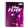Cuaderno Universitario Tapa dura Flow, Mediano 7mm x 120 Hojas Scribe