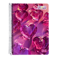 Cuaderno Universitario Tapa dura Corazón, Mediano 7mm x 120 Hojas Scribe