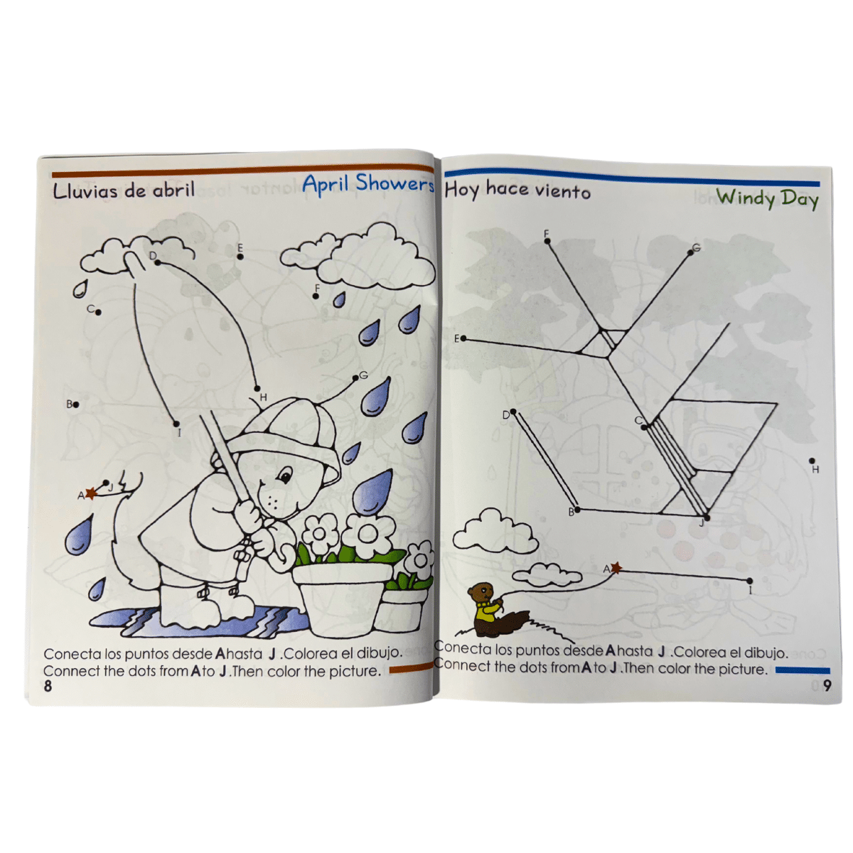 Cuaderno Para Colorear Punto A Punto Para Niños- 64 Páginas