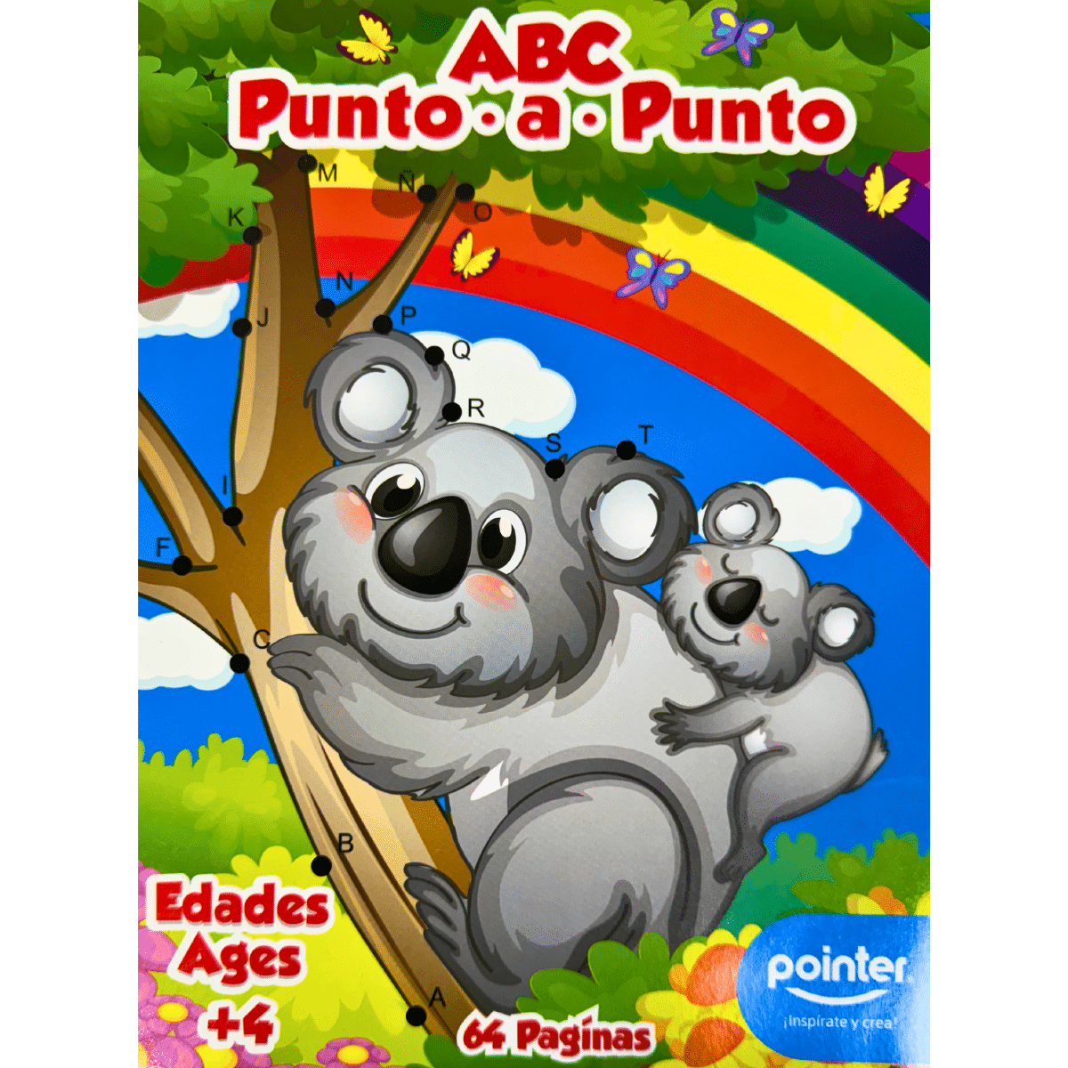 Cuaderno Para Colorear Punto A Punto Para Niños- 64 Páginas