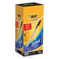 Lápices Pasta Bic x 50 Unidades Cristal 1.0mm Punta Metálica Media