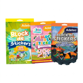 Pack 3 Blocks Stickers Dinosaurios y Monster Adetec