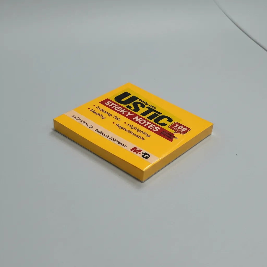 Notas Adhesivas M&G 76x76mm: El Pack de 100 Hojas para tu Escritorio