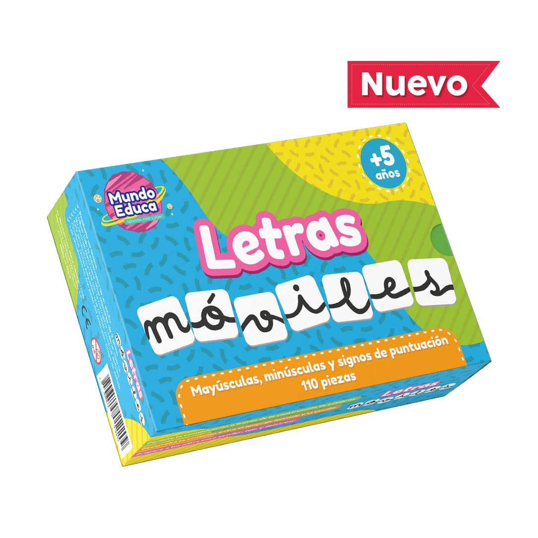 Set De Letras Móviles Adetec 110 Piezas Adetec - 1220