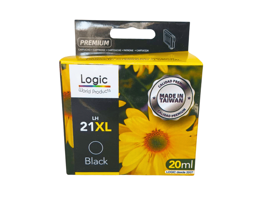 Cartucho Alternativo 21 XL Negro 23ml Logic