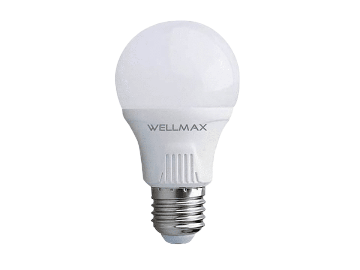 Pack 5 Ampolletas Wellmax LED 11W E27 Sec Luz Fría