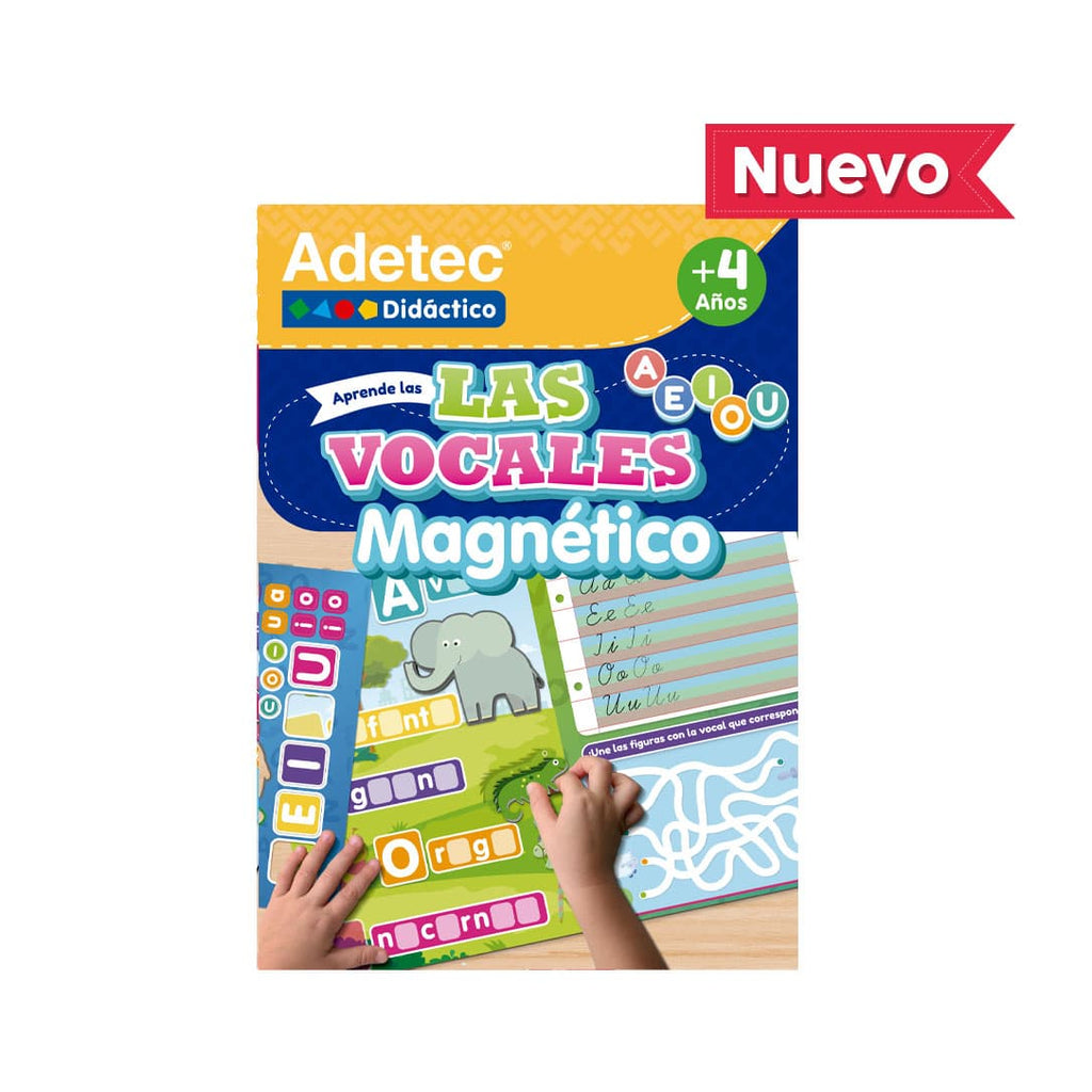 Lámina Magnética De Vocales Con lapíz Adetec