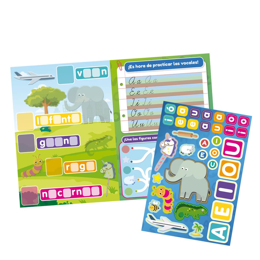 Lámina Magnética De Vocales Con lapíz Adetec