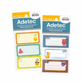 120 Etiquetas Para Cuadernos Escolar Infantil 35x70mm