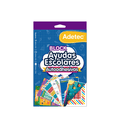 Block De Stickers Mix Ayudas Escolares Adetec 6 Hojas Adetec - 200