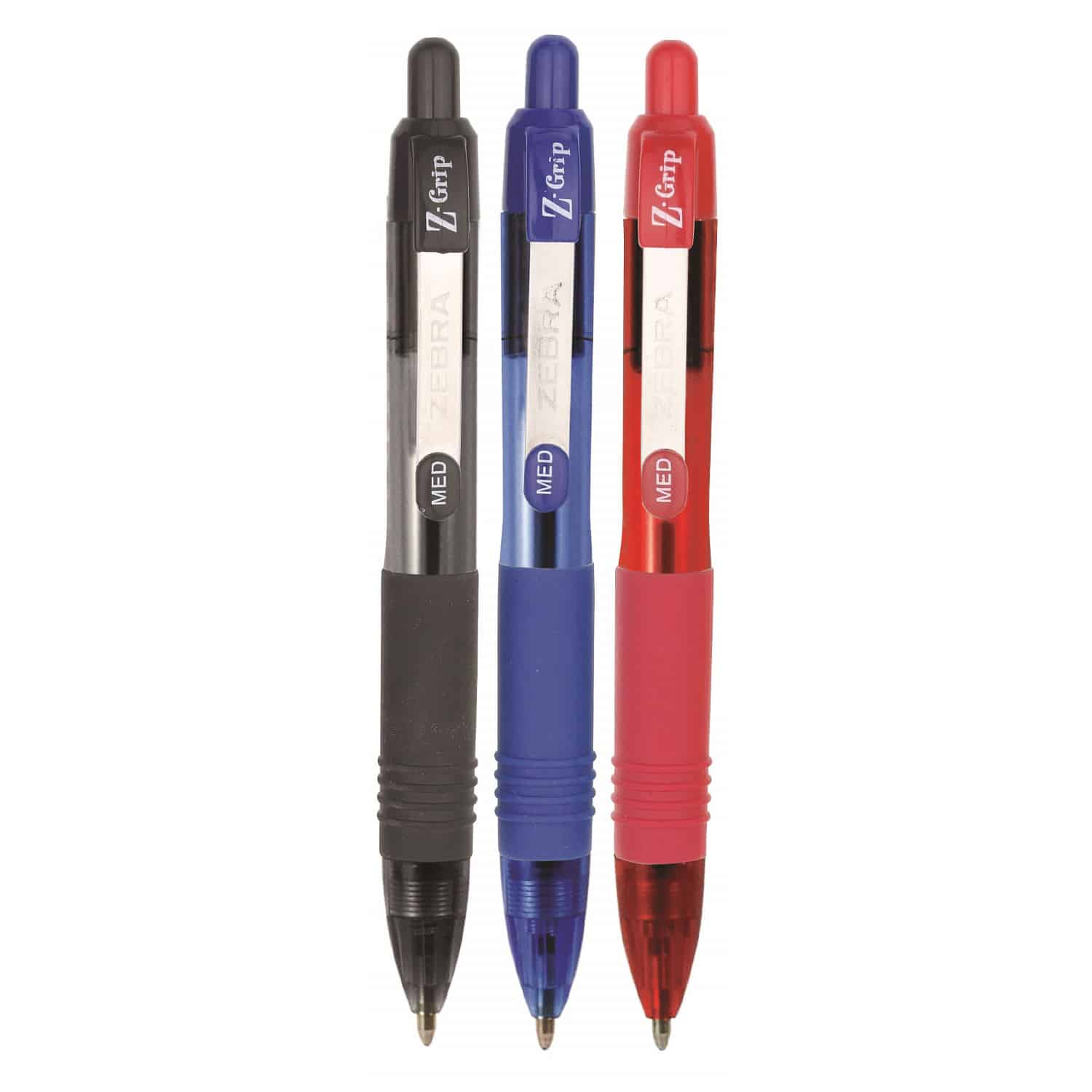 Bolígrafos De Tinta Con Baja Viscosidad Mini Z-grip Negro-Rojo-Azul