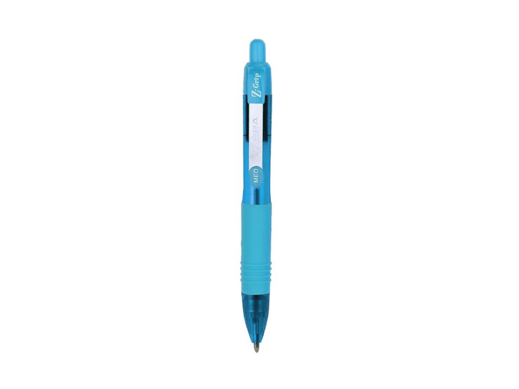 Bolígrafos De Tinta Baja Viscosidad Mini Z-grip Lila-Rosa-Verde