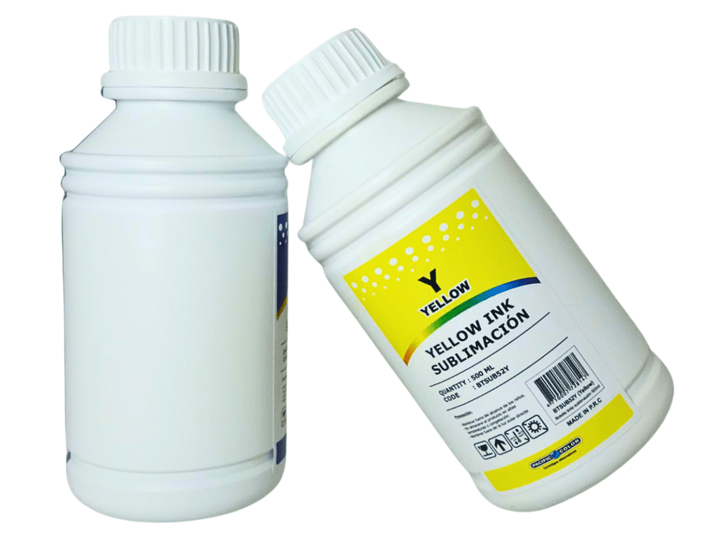 Pack 4 Tintas Para Sublimación Premium 500ml (4 Colores)