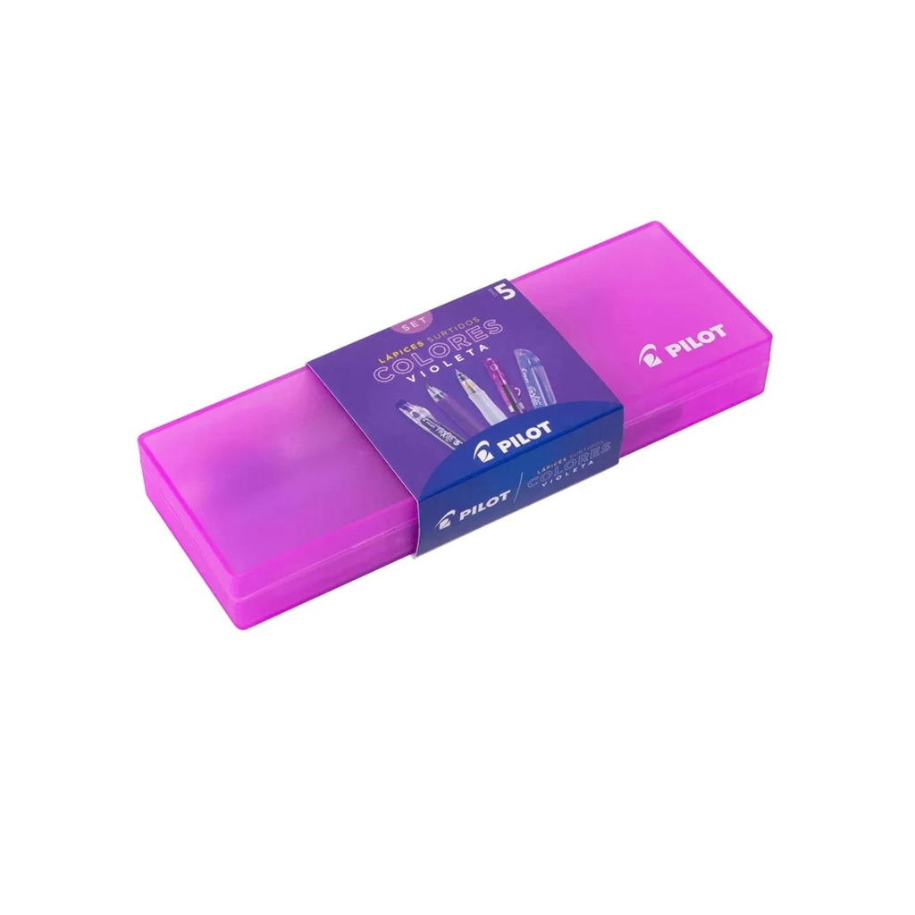 Set Regalo Pilot Violeta 5 Modelos Icónicos