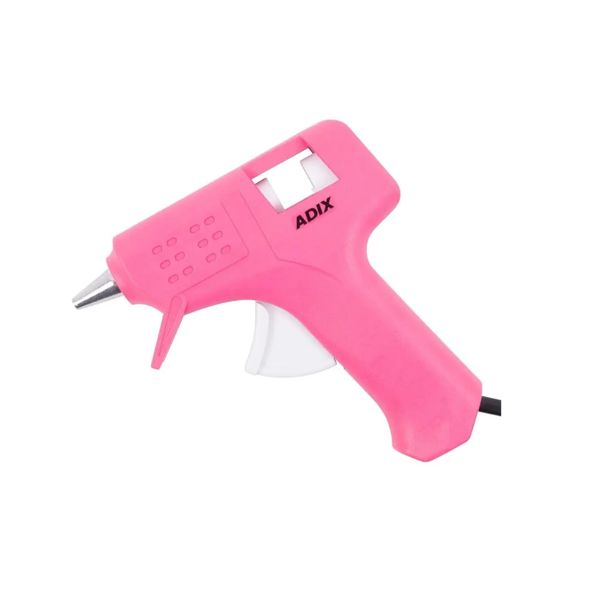 Pistola de Silicona Adix Rosada 7mm + 2 Barras