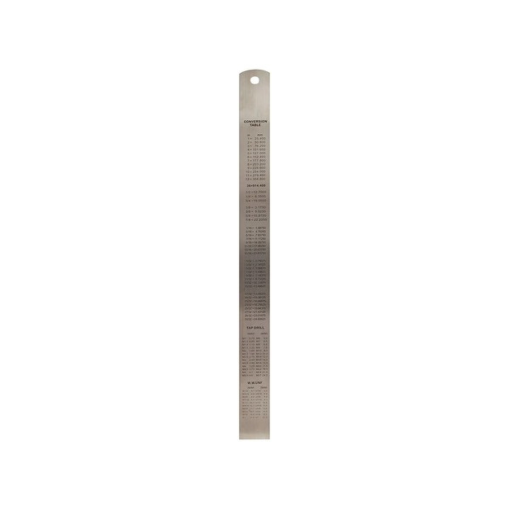 Regla Metálica 30cm Neolite Precisión, Alta Resistencia