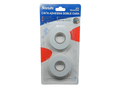 Cinta Doble Contacto Adhesiva 18mm X 2 Metros Pack De 2 Und