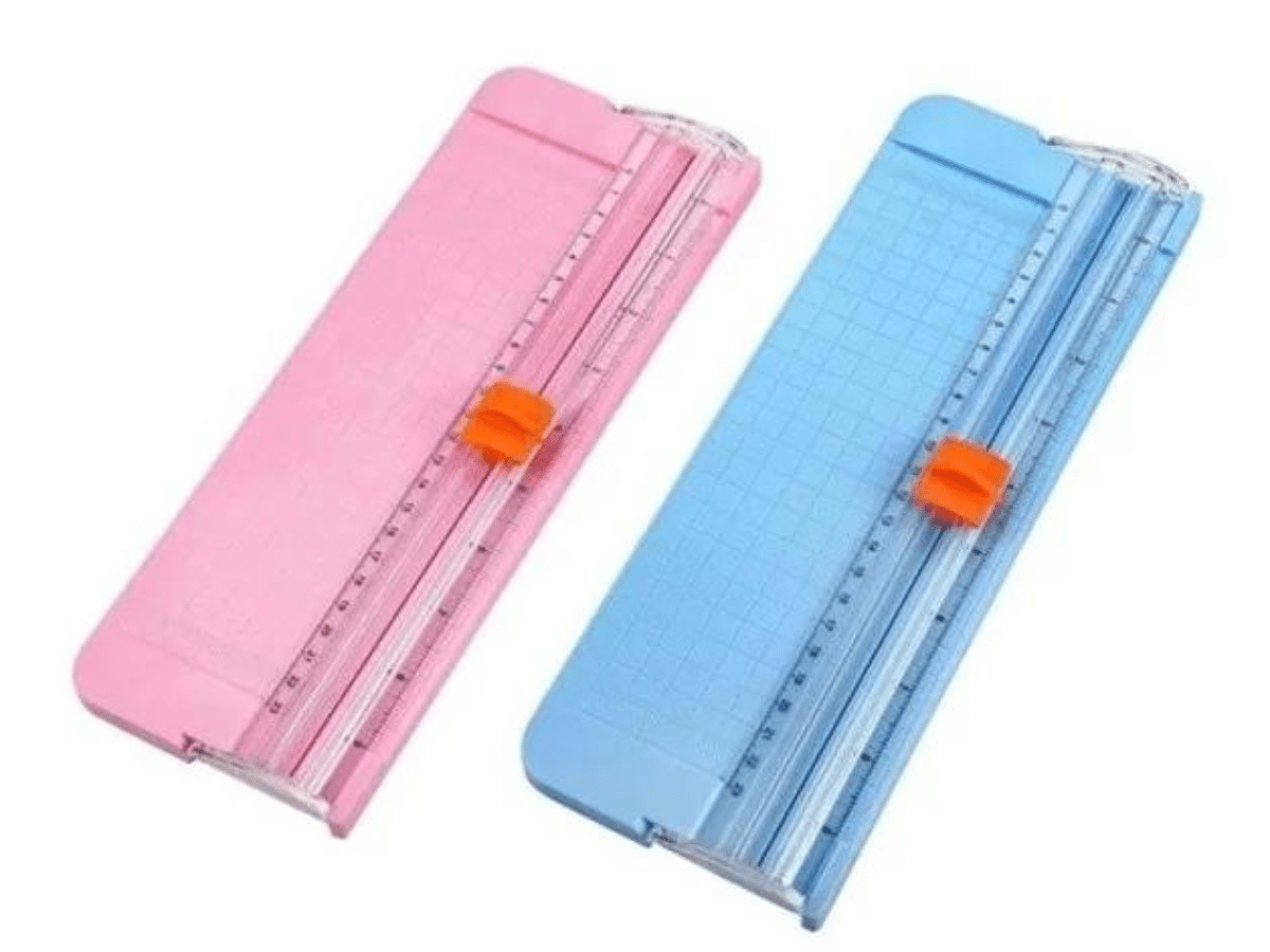 Cortadora De Papel Manual Portátil Guillotina De 37cm