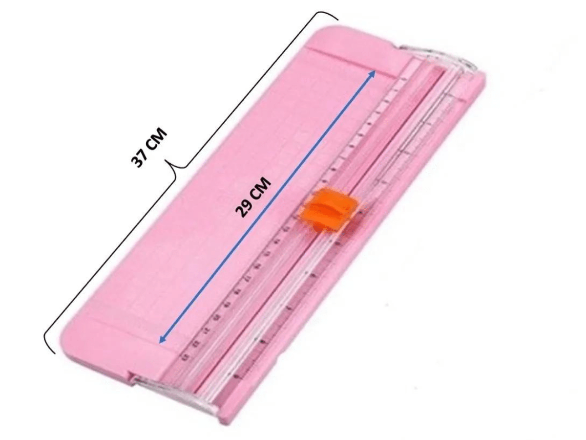 Cortadora De Papel Manual Portátil Guillotina De 37cm