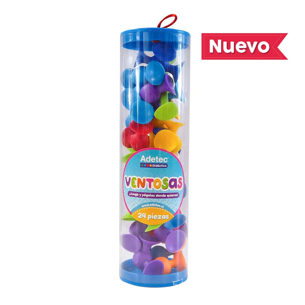 Juego Didáctico Tipo Ventosas de 24 Piezas Adetec - 600