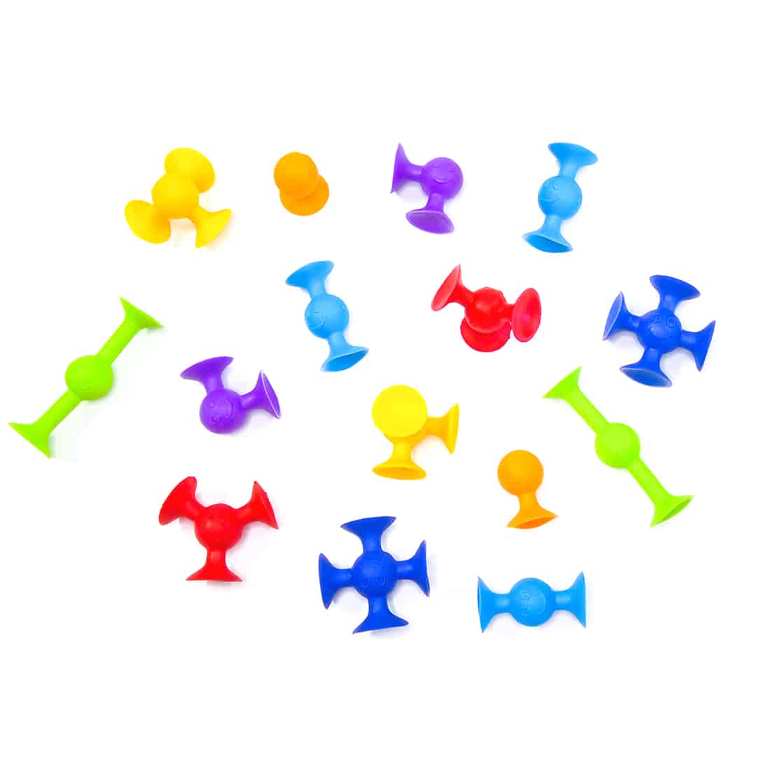 Juego Didáctico Tipo Ventosas de 24 Piezas Adetec - 600