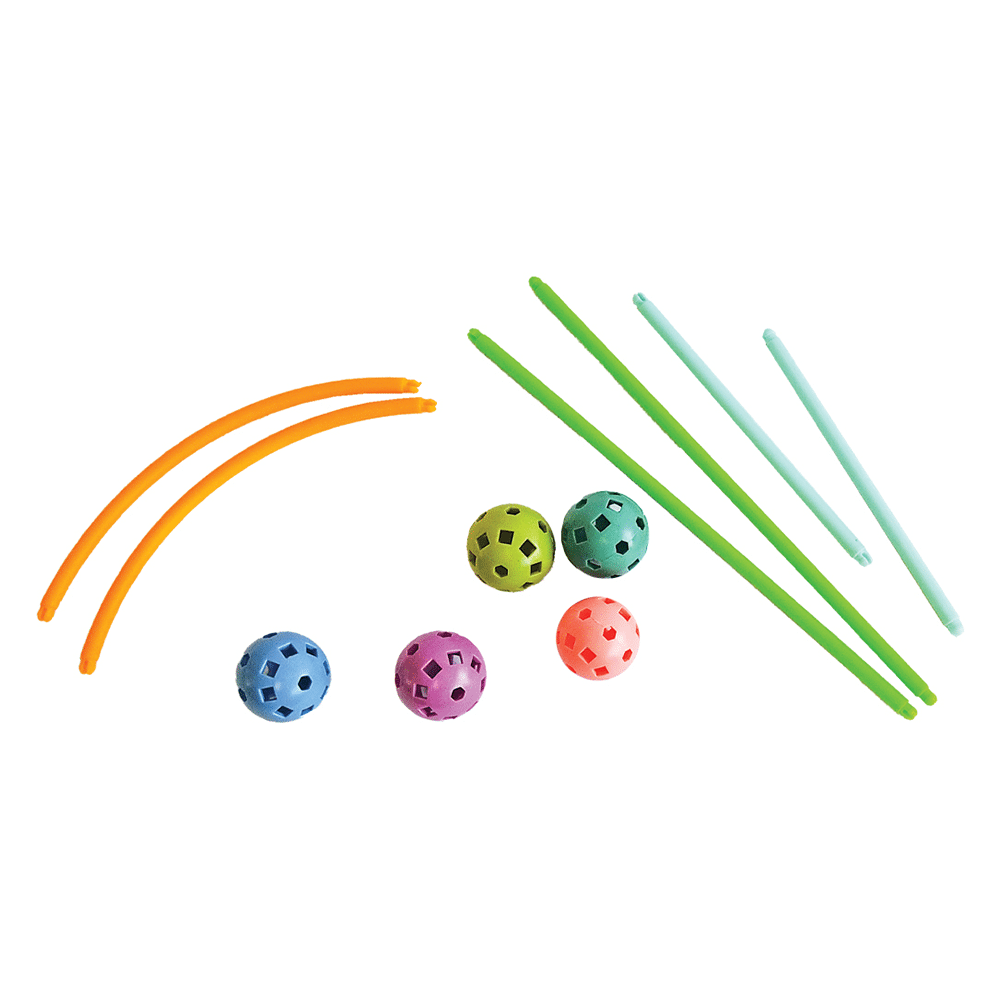 Varas Y Esferas Conectables Adetec 90 Piezas - 606