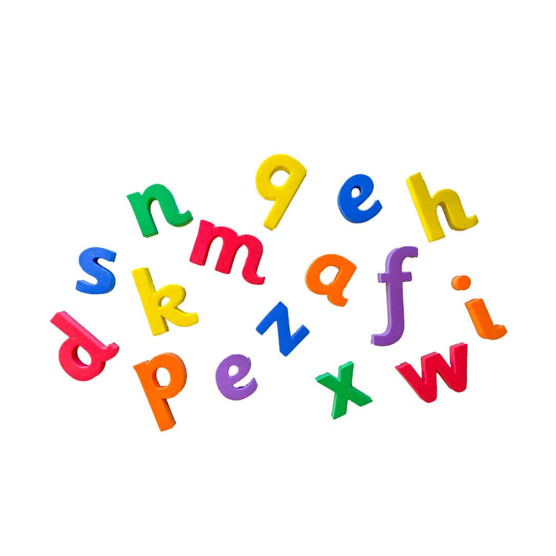 Letras Magnéticas Didácticas De Goma Eva 88 Piezas Adetec - 613