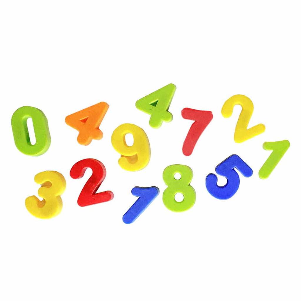 Números Magnéticos Didácticos De Goma Eva 88 Piezas Adetec - 614