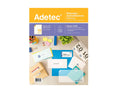 250 Etiquetas Adhesivas Inkjet/láser Blancas 101x51 mm 25 Hojas Adetec - 6309