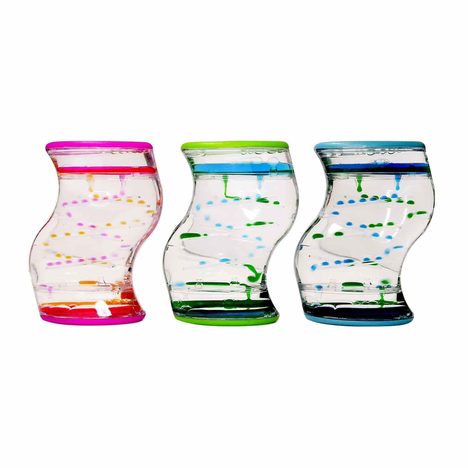 Pack De 3 Relojes Sensoriales Relajante y Pedagógico NoTóxico Adetec