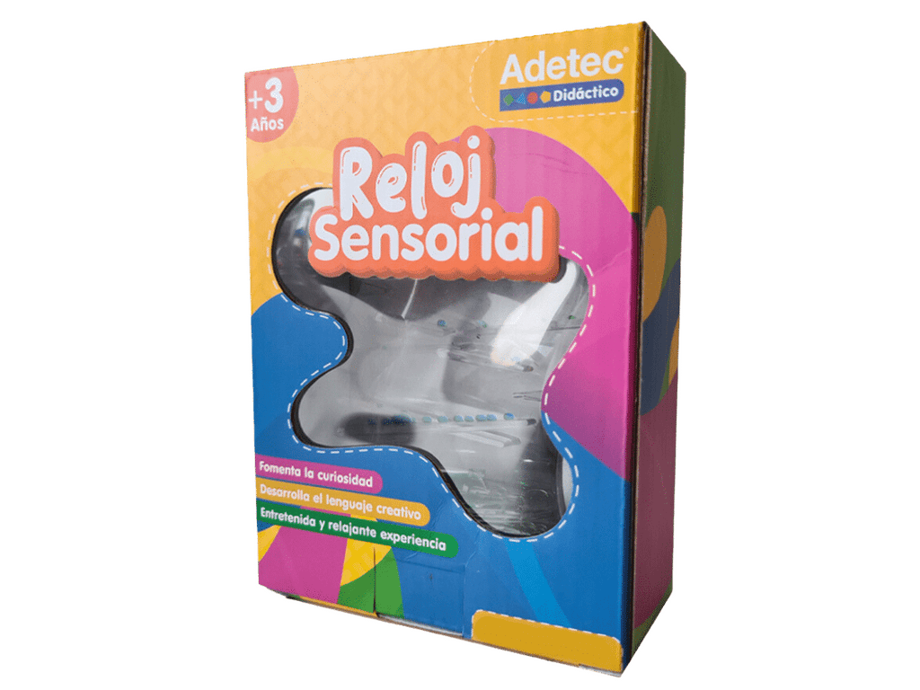 Reloj Sensorial Relajante Y Pedagógico de Aceite Y Agua No Tóxico 1 Pieza - 651