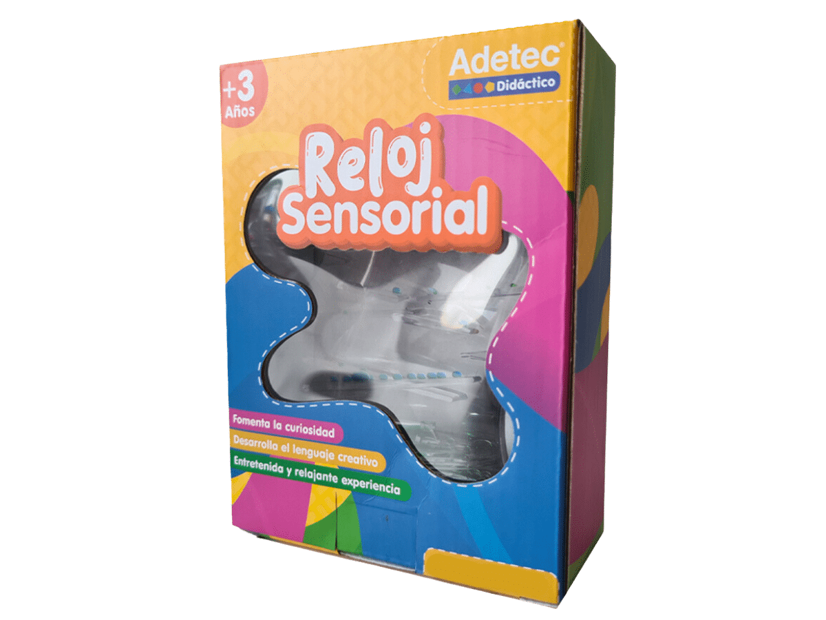 Reloj Sensorial Relajante Y Pedagógico de Aceite Y Agua No Tóxico 1 Pieza - 651