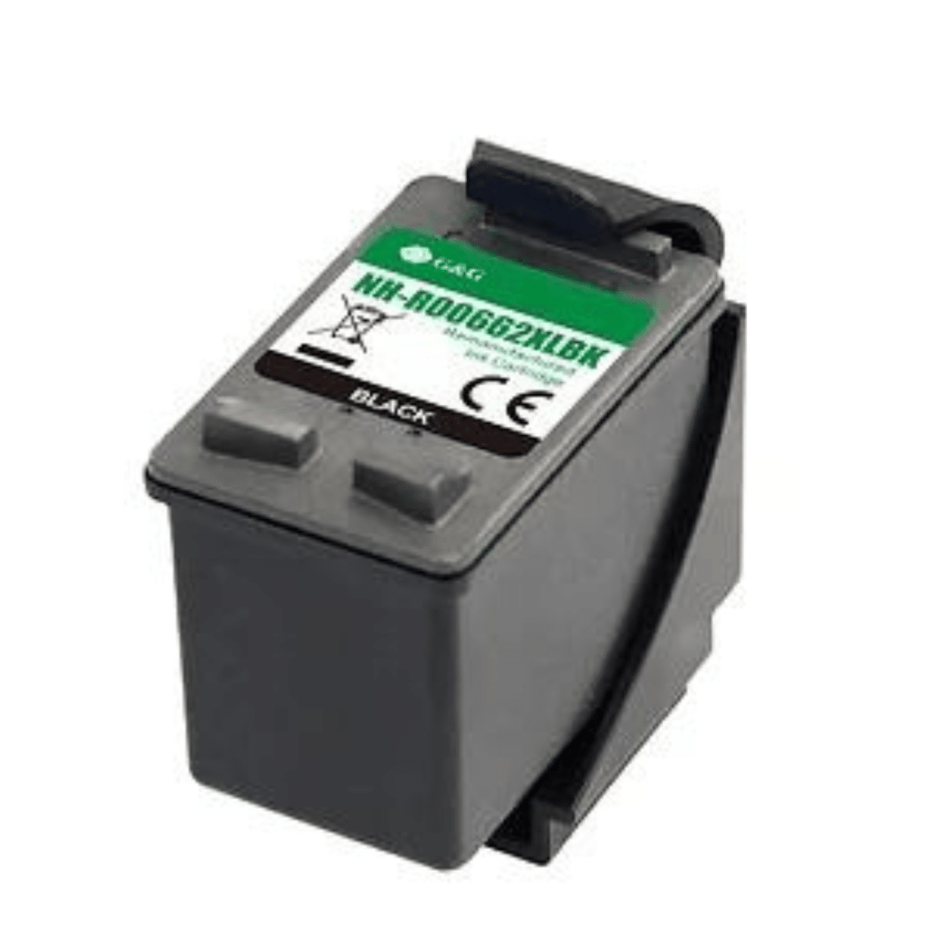 Cartucho Alternativo H-662 XL G&amp;G Negro 18 ml