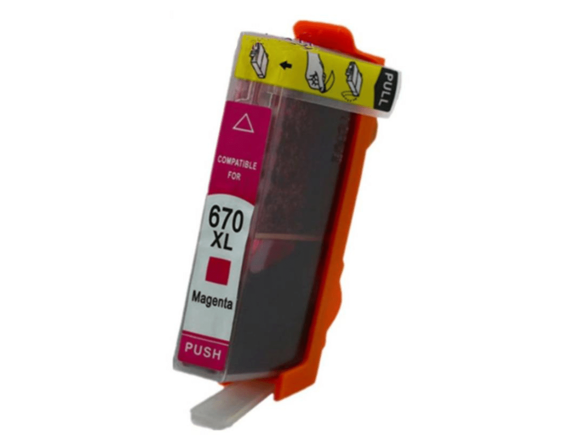 Cartucho Alternativo Para HP 670 XL G&amp;G