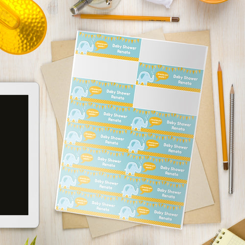 330 Etiquetas Autoadhesivas Inkjet/láser Tamaño 70x25 mm 10 Hojas Adetec - 7004